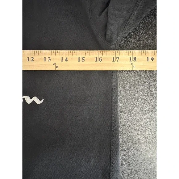 Champion T-Shirt Mens Small Black 100th Anniversary Embroidered Logo - Picture 6 of 8